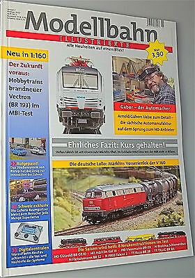 Modellbahn Illustrierte MBI Januar Februar 2012 Heft Nr 1 KF2 µ