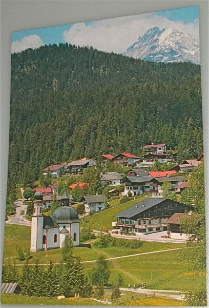 Seefeld Tirol mit Seekirchl Österreich AK ungelaufen neu å *