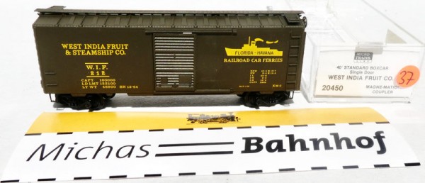 West India Fruit WIF 212 40´ Boxcar Micro Trains Line 20450 N 1:160 ∆37 å