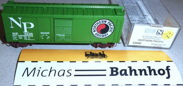 Northern Pacific NP 8135 40´ St Boxcar Micro Trains Line 22090 N 1:160 Ä132 å