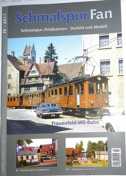 IV 2017 Schmalspur Fan Feldbahnen Vorbild Modell Frauenfeld Bahn µ*