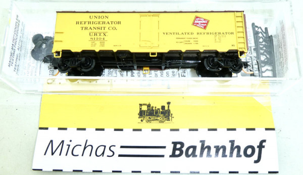 Micro Trains 59100 U.R.T.X. 81104 40' Steel Ice Reefer N 1:160 #Q KG1 å