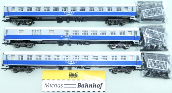 Tillig 01041 Liegewagenset m-wagen TMFB 2 Einmalauflage EpIV 1:120 TT neu HL1 µ