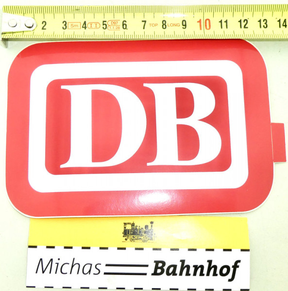 Aufkleber DB Logo Deutsche Bundesbahn ca 13cm # KG4å