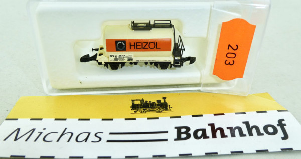 Märklin Klöckner Heizöl Kesselwagen mini-club Z 1:220 #203 GD4 å