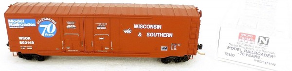 Micro Trains Line 75130 70 Years Model Railroader 50´ Box Car 1:160 OVP #E å *