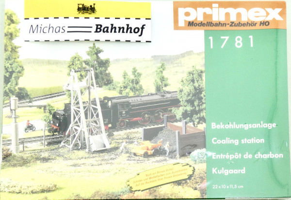 Primex 1781 Bekohlungsanlage Bausatz H0 1/87 OVP HC1 å