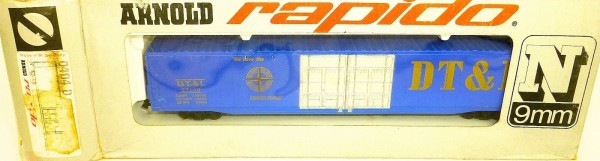 D.T.&I. großer Güterwagen ARNOLD rapido 0404 D N 1:160 OVP HU3 å *