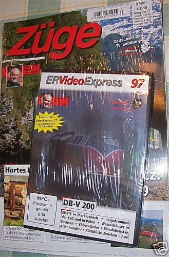 DVD ER Video Express Nr 97 Eisenbahn Romantik NEU OVP DVD mit Heft µ *