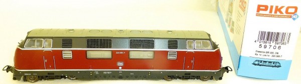 220 065-7 Diesellok DSS NEM EpIV Piko 59706 H0 1:87 OVP LJ1 µ