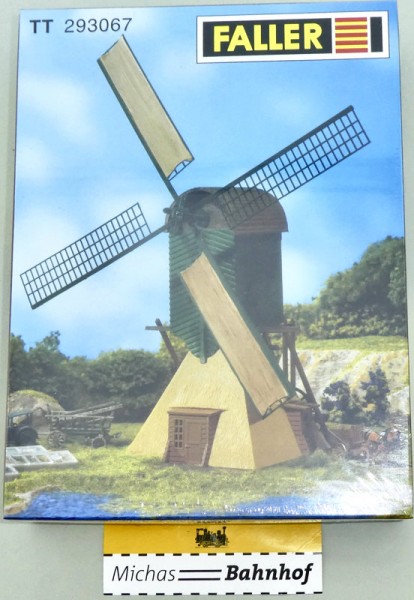 Faller 293067 TT Windmühle Bausatz 3042 ungebaut 1:120 neu OVP U&#039;B2 µ