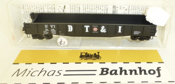 MICRO TRAINS 46140 DT&amp;I 9148 50&#039; Gondola drop ends N 1:160 #163L.å