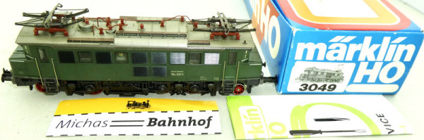 Märklin 3049 E 104 021-1 Ellok DB H0 1:87 OVP HV3 å