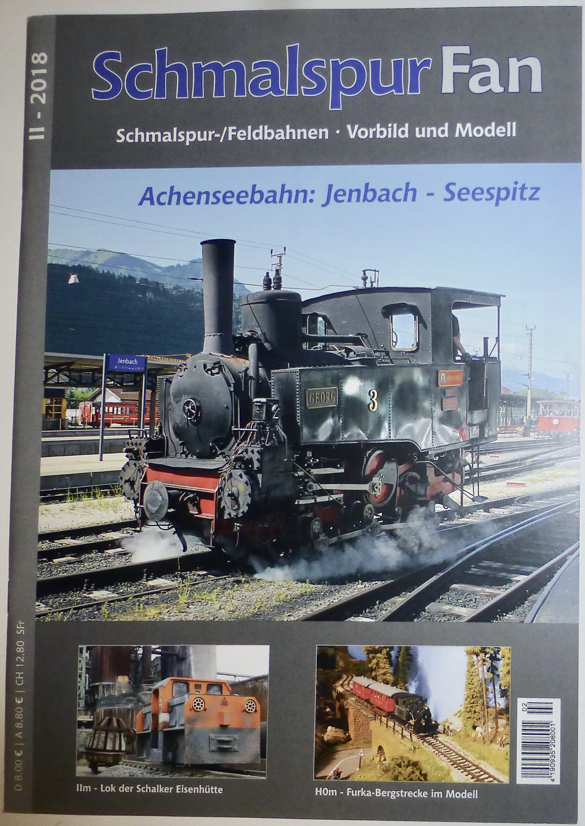 II 2017 Schmalspur Fan Feldbahnen Vorbild Modell µ *