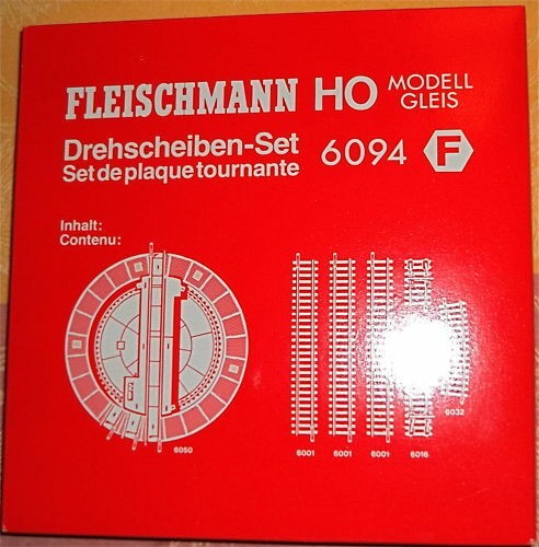 Drehscheiben Set Fleischmann 6094 H0 1:87 NEU OVP HF1 µ *