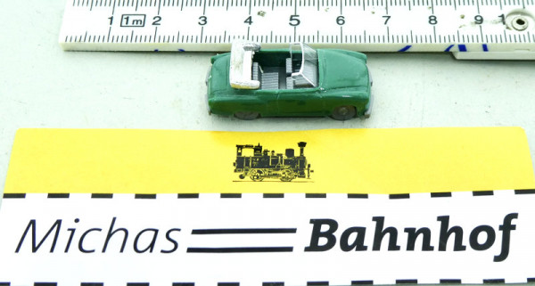 Wartburg 311 Cabrio grün Cabriolet VEB Automobilwerk Eisenach AWE TT 1:120 HL4 å