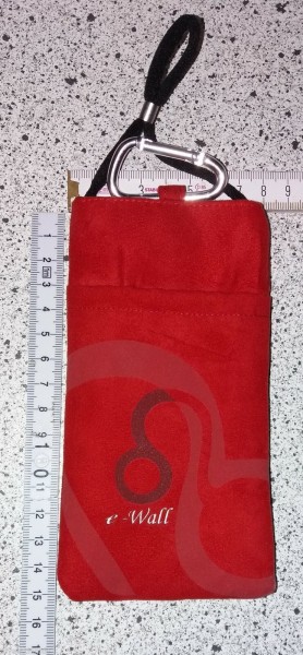 Strahlenschutz HANDYTASCHE f. Samsung Galaxy eWall rot Art 04.210 NEU µ