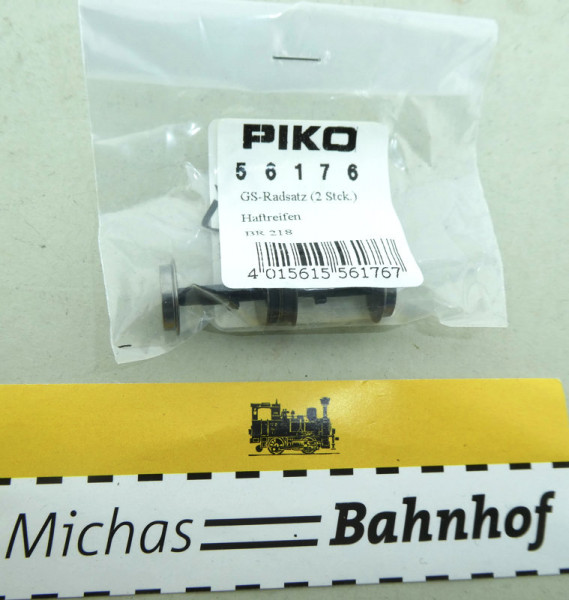 Piko 56176 GS-Radsatz (2 Stck.) Haftreifen BR 218 H0 1:87 OVP Li5 å
