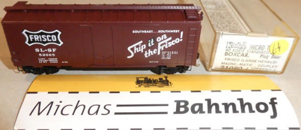 Frisco SL-SF 52065 40´ St Boxcar Micro Trains Line 21080 N 1:160 Ä64 å