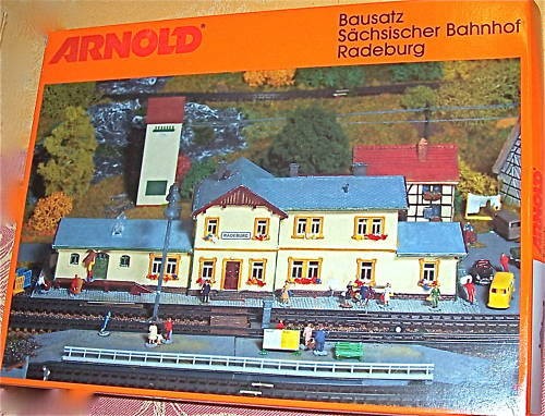 Bahnhof Radeburg ARNOLD 6459 Bausatz KIT NEU OVP 1:160 für Spur N µ *