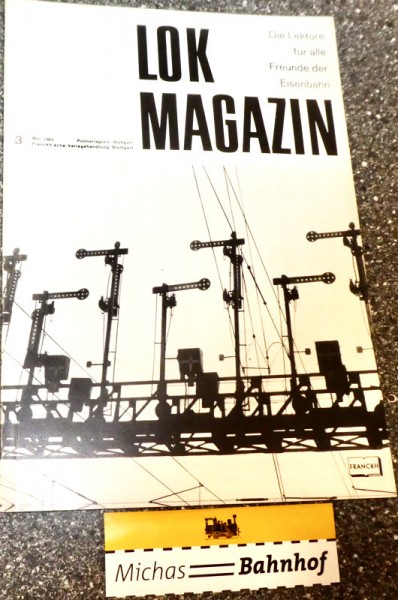 Lok Magazin 3 Mai 1963 franckh HS2 å