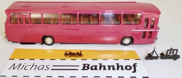 Pink O302 13 Rüh Mercedes Bus Omnibus Reisebus Classic H0 LA4 å