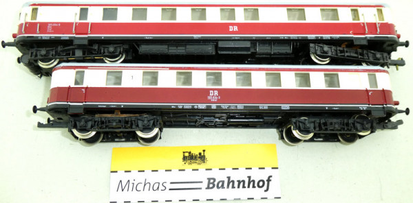 VT 185 + VB 195 Piko Dieseltriebwagen DDR H0 1:87 GA2 å