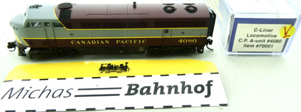 Life Like 70001 C-Liner Locomotive C.P. A-unit #4080 N 1:160 OVP #V HR4 å