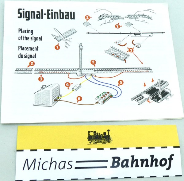 Märklin Anleitung Signal Einbau å