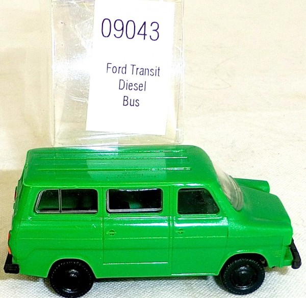 Ford Transit Bus Diesel grün IMU/EUROMODELL 09043 H0 1/87 OVP #HO1 å