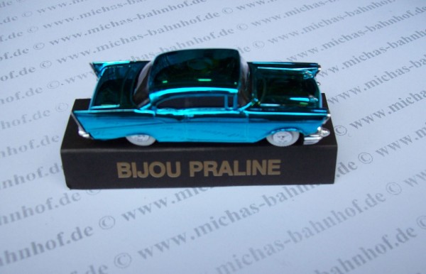57 Chevrolet Bel Air PIN Auto Bijou Praliné OVP H0 1:87