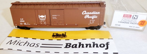 Canadian Pacific CP 49201 50´ Boxcar Micro Trains Line 33140 N 1:160 Ω38 å