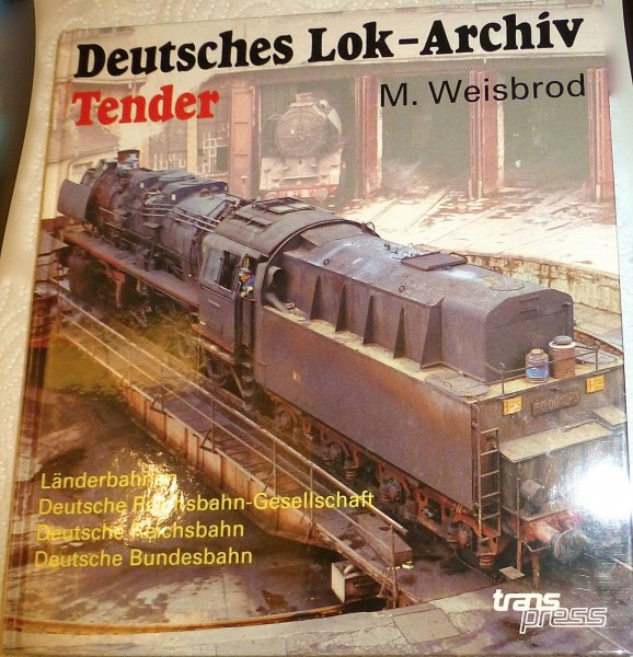 TENDER Deutsches Lok Archiv M Weisbrod Transpress 1te Auflage 1991 å *