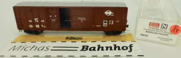 Missouri Pacific 50&#039; Rib Side Boxcar 367923 Micro Trains Line 26040 1:160 P17 å
