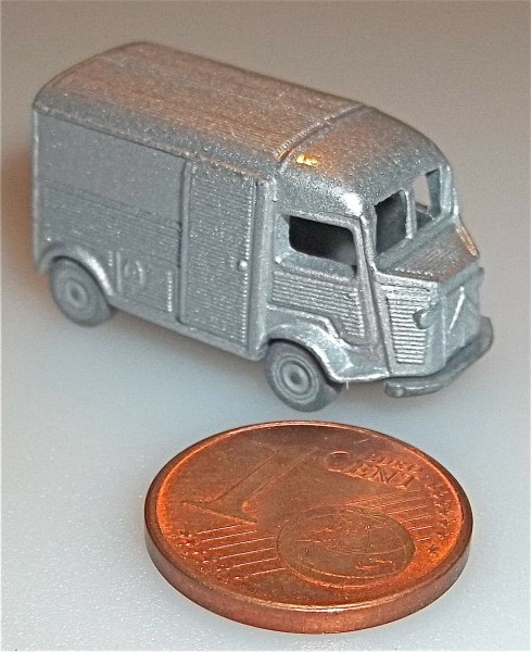 Citroen HY Lieferwagen METALL silber Kleinserie 1:160 å * Li4