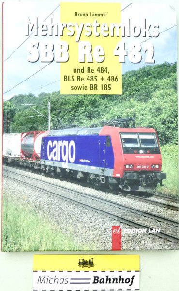 Mehrsystemloks SBB Re 482 Bruno Lämmli edition lan KG2 å