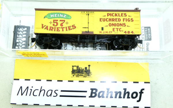 Micro Trains 58050 36' Wood Sheathed Ice Reefer HEINZ N 1:160 #A KG1 å