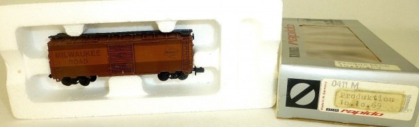 Milwaukee Road Güterwagen ARNOLD rapido 0411M 10.10.69 N 1:160 OVP HU3 å *