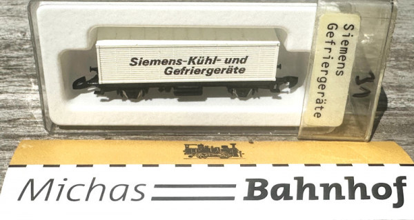Märklin Siemens Gefriergeräte mini club Werbemodell Spur Z 1:220 #31 LG4 å