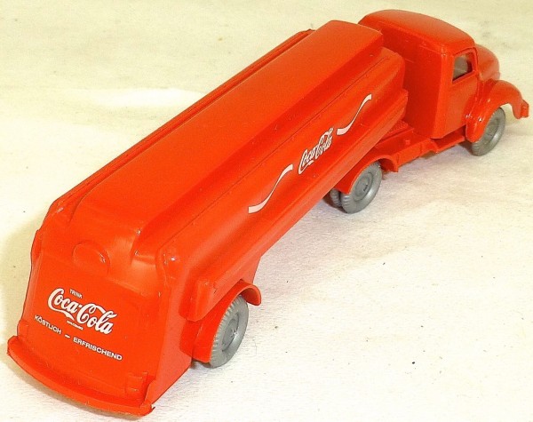 Tanksattelzug Magirus Rundhauber Coca Cola rot IMU H0 1:87 å √