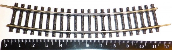Gebogen 1/1 Gleis 22 Schwellen BTTB 6220 TT 1:120 å