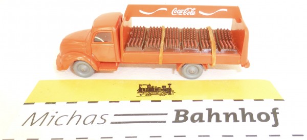 Coca Cola rot Rundhauber Magirus LKW IMU Bier Getränke Replika Serie 1:87 #8
