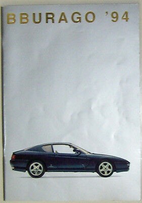 Bburago Katalog 1994 leichte Gebrauchsspuren å