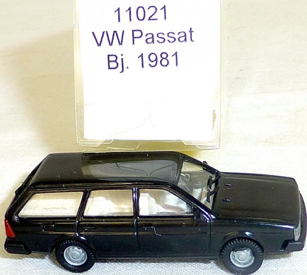 Schwarz selten VW Passat Bj 1981 IMU/EUROMODELL 11021 H0 1:87 OVP #HO 1 å