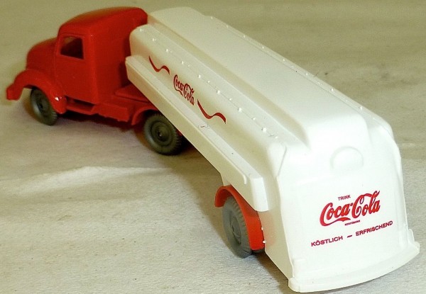 Tanksattelzug Magirus 3500 Rundhauber Coca Cola IMU H0 1:87 å √