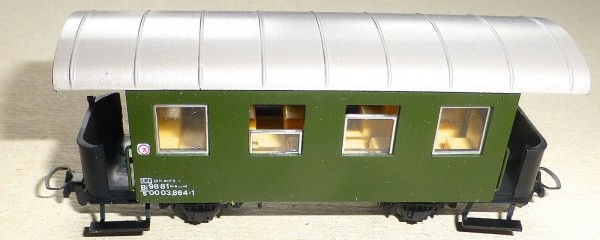 Bi 98 81 00 03 864-1 Personenwagen Schmalspur Liliput H0e å *