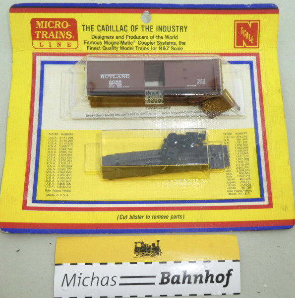 Micro Trains RUTLAND 6088 Boxcar Bausatz N 1:160 #E KC3 å