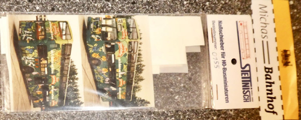 Echt Stonsdorfer Stettnisch 0155 Nassschieber Berlin Bus SD200 H0 1:87 GC2 å
