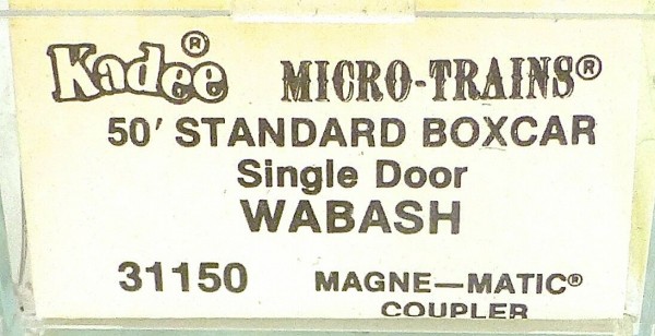 50´ Standard Boxcar WABASH 21548 Micro Trains Line 31150 N 1:160 C å*