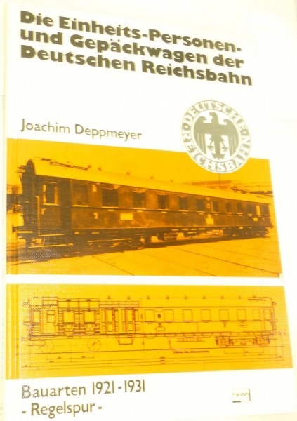 Einheits- Personen- u Gepäckwagen der DR Regelspur Deppmeyer Franckh å *